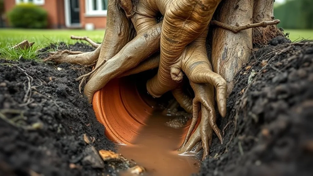 Tree Root Damage in Drains | Detection & Removal in Dover